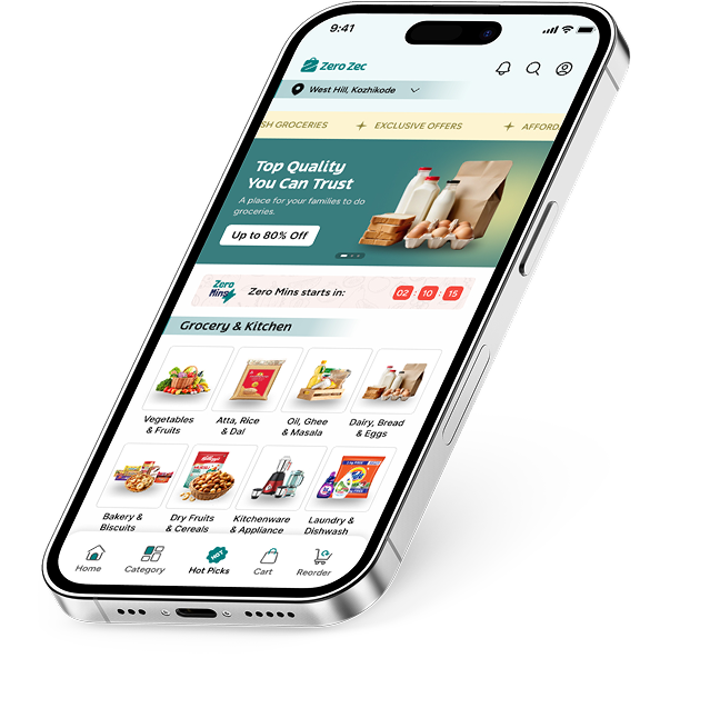 ZeroZec Mobile App Features